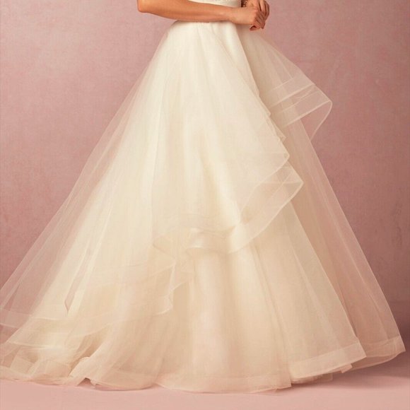 Watters Wtoo Almira Skirt Bridal Dress Seperates 12 Blush BH… - Picture 2 of 13